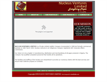 Tablet Screenshot of nucleus-plc.com